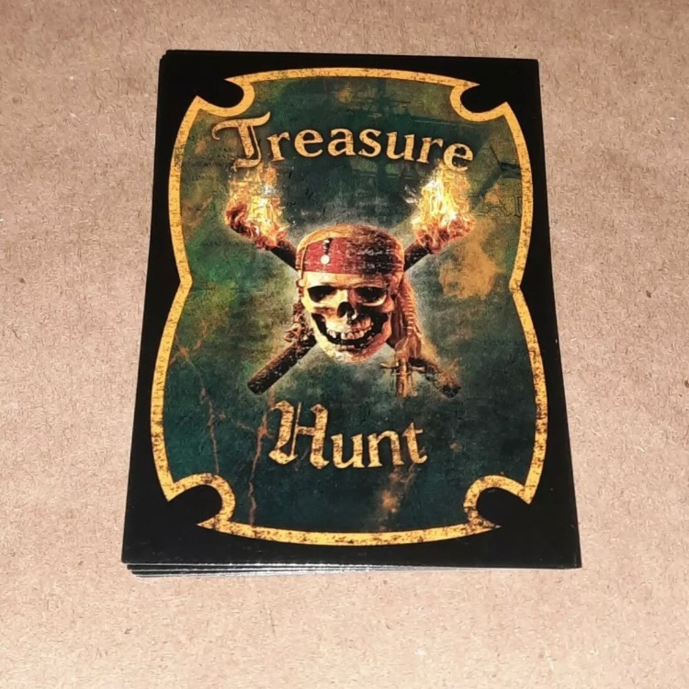 2006 Pirates Of The Caribbean Treasure Hunt DVD Game Replacement Piece Cards